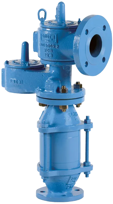 Válvula De Presión/Vacío Y Arrestallamas (Descarga Por Tubería) MODELO 8820A